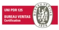 Logo certificazione UNIPdR125:2022